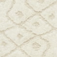 thumbnail image 4 of SAFAVIEH Sparta Francine Geometric Polyester Shag Runner Rug, Ivory/Beige, 2'3" x 8', 4 of 5