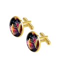 thumbnail image 2 of Sea Slug Men's Stainless Steel Cufflink Set for Formal Attire, 2 of 6