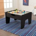 thumbnail image 3 of KidKraft Reversible Wooden Activity Table with Board, Gray & Espresso, 3 of 6
