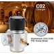 thumbnail image 2 of 2024 Suitable CO2 0-90 PSI Home Brew Mini Gas Regulator Kit T21 * 4 Soda Pressure Gauge Wires Aluminum Charger Kit, 2 of 5
