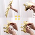 thumbnail image 3 of 24pcs Golden Paper Crown Party Hat Photo Props for Birthday Celebration Baby Shower (M14), 3 of 6
