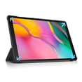 thumbnail image 4 of PANDACO Grey Leather Folio Case Samsung Galaxy Tab S7 / Tab S8 (11-inch), 4 of 4