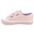 thumbnail image 2 of Tenis George Talla 17 con Doble Velcro Rosa, 2 of 4