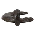 thumbnail image 4 of Pack Of 3 Rustic Cast Iron Celestial Half Crescent Moon And Stars Wall Hooks, 4 of 10