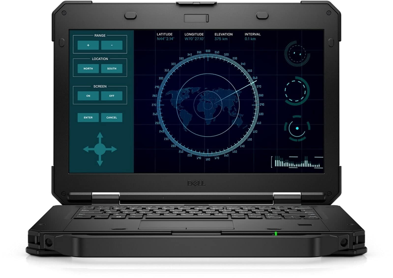 Open Box Dell Latitude Rugged 5420 Laptop | 14" 1920x1080 FHD | Core i5-8350U - 512GB SSD Hard Drive - 16GB RAM | 4 cores @ 3.6 GHz Win 11 Pro Black