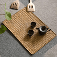 thumbnail image 4 of Mantel individual tejido a mano con algas marinas, mantel de mesa, tapete aislante simple, tapete de té, tapete de mesa creativo, 4 of 5