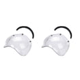 thumbnail image 3 of Guardoinrt Retro Style Universal Bubble Jet Visor For Motorcycle Helmet Windproof And Shockproof PC Transparent Color 2Set, 3 of 6