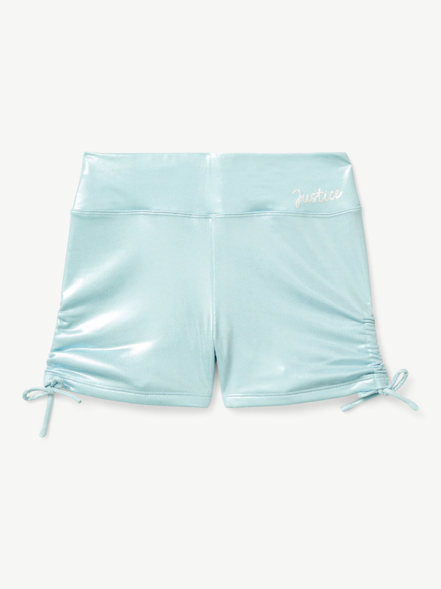 Justice Girls All Over Fashion Foil Dance and Gymnastics Short, Sizes XS - XL