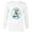 White, variant on Disney Donald Duck Sportsman Father's Day - Long Sleeve T-Shirt for Men - Customized-White
