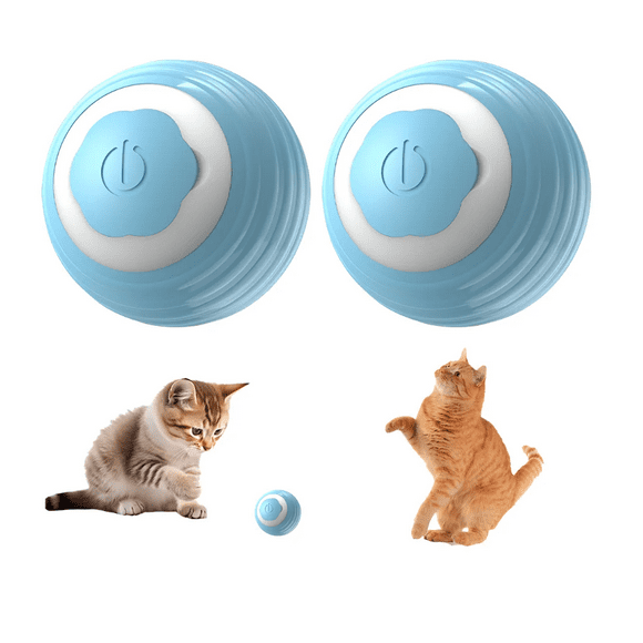 Xtellar Juguetes Para Gatos Mascota Perro Inteligente Recargable 2pz