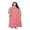 Dress No - 9, variant on Oussum Women Nightdress Loungewear Dress Short Sleeve Long Sleepwear with Pockets