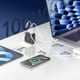 thumbnail image 3 of Cargador MINIX USB C de 100 W, 4 puertos USB-A/C, plegable, rápido, PPS Gan, 3 of 6