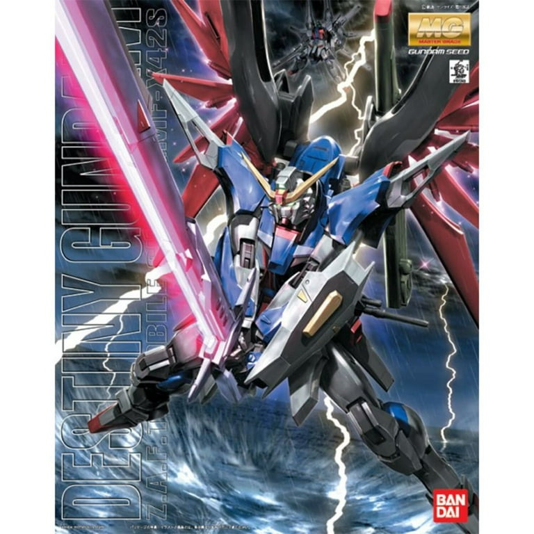 Gundam Seed Destiny Gundam MG 1:100 Model Kit - Walmart.com