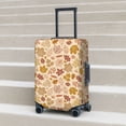 thumbnail image 4 of Salouo Fall Leaves Pattern Travel Dust-proof Suitcase Cover, Softside Suitcase Protector Luggage Cover Protector for 18-32inch ,Not Included Suitcase, 4 of 8