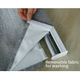 thumbnail image 5 of Shades for Windows, Cordless Room Darkening Window Shades, Pull Down Window , Indoor Blinds  Shades with Woven Fabric 33" W X 64" H, (Pewter), 5 of 7