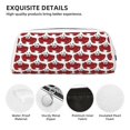 thumbnail image 4 of Uemuo Cute Red Crab Printed Leather Pencil Case, Pencil Pouch, Portable Pencil Bag, Pen Case for& Office, 4 of 7