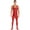Red, variant on YIZYIF Mens Glossy One Piece Bodysuit Nightwear Sleeveless Solid Color Jumpsuit Fitness Workout Sportswear Black XL