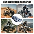 thumbnail image 5 of Uorisanigo ATV Seat Cover 4-Wheeler Seat Covers Non-Slip Blue Hibiscus Covers Protection for Polaris Sportsman 570 450 850, Polaris Scrambler 400 500 850 1000, Honda Rancher 420, 5 of 7