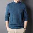 thumbnail image 2 of Suéter de otoño 2021 para hombre, suéter informal de moda, suave y cómodo, suéter para hombre, ropa gruesa y cálida para hombre, 2 of 4