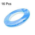 thumbnail image 3 of Unique Bargains Curtain Grommets Eyelets Rings Home Window Decor 16pcs Blue, 3 of 6
