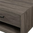 thumbnail image 5 of 42" 2-Drawer Wood Coffee Table with Hairpin Legs - Slate Gray/ Black, 5 of 5