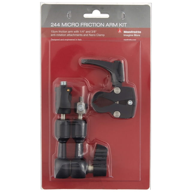 Brazo de fricción Manfrotto 244MICROKIT 244 Micro Black 3kg