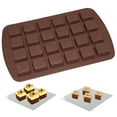 thumbnail image 5 of Travelwant Silicone Brownie Pan with Dividers -Brownie Baking Pan, Non-Stick Silicone Molds for Brownie Bites, Keto Fat Bombs, Fudges, Chocolates and Candies, 5 of 6