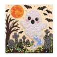 thumbnail image 2 of DIY Handmade Button Art Set, 30cm Halloween Themed Decorative Painting, Creative Craft Kit for Home Holiday Party Display(A), 2 of 9