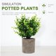 thumbnail image 4 of Artificial Green Plant Bonsai for Decoration 1Pcs Plastic Material, 4 of 4