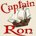 thumbnail image 3 of CafePress - Captain Ron Light T Shirt - Men's Classic Graphic T-Shirt, 3 of 4