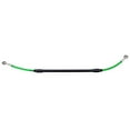 thumbnail image 5 of Tusk Rear Motorcycle Steel Braided Brake Line Standard Length Green for Kawasaki Kx112 2022-2023, 5 of 6