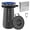 New Black, variant on 2025 Upgraded XXL Collapsilbe Stool with Cushion,More Sturdy and Height 19.7“,D11.8”,Portable and Lightweight Adjustable Telescoping Stool for Camping Hiking BBQ Max Loading 1000Ibs
