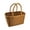 C, variant on Wicker Shopping Basket with Handles, Reusable Handwoven Market Tote for Groceries, Farmers Market, Picnic, Foraging, Home Storage – Lightweight Durable Basket for Kitchen & Outdoor, D