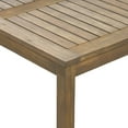 thumbnail image 6 of GDF Studio Abena Outdoor Acacia Wood Coffee Table, Gray, 6 of 7