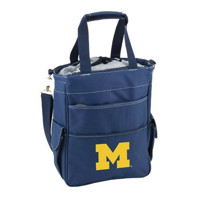 Picnic Time Activo - Navy Blue (U Of Michigan Wolverines) Imprimé Numérique