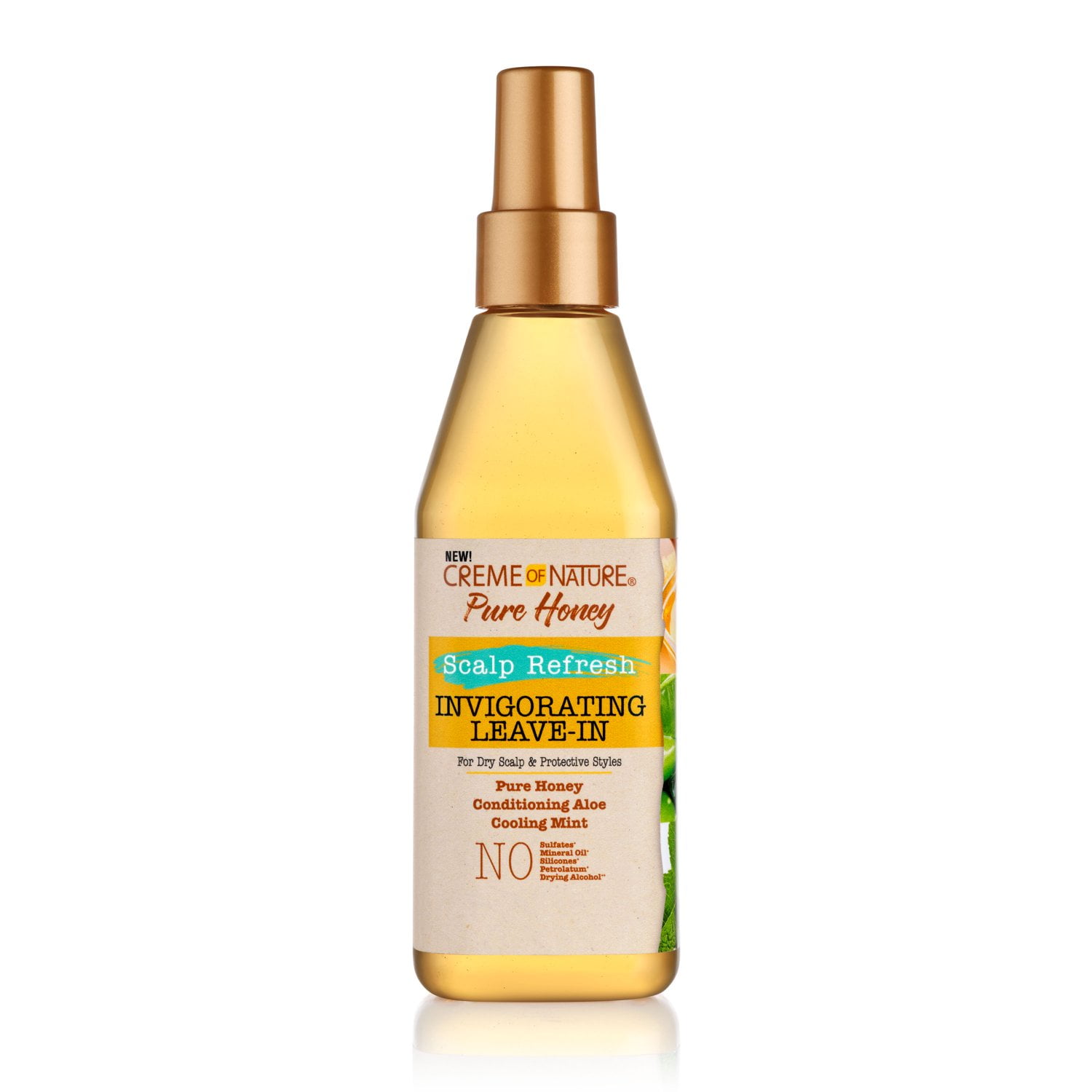 Creme Of Nature Pure Honey Glanznebel – Silikonfrei, 118 Ml, Für Trockenes Haar