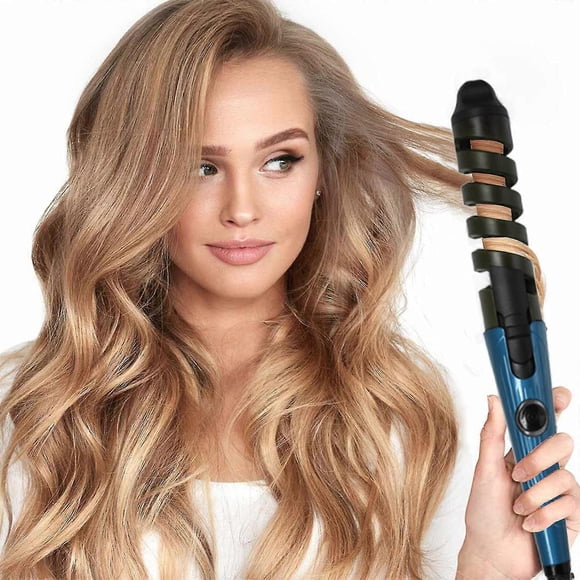 Curling Iron Cordless Automatic Curling Iron,ceramic Auto Hair Curlerrechargeable Curling Iron Wand,detangle & Scald-free,fast Heating For Hair Stylin