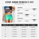 thumbnail image 5 of Fotbe blue green colors Shorts Sin Costuras – Shorts Deportivos de Cintura Alta para Mujer, Elásticos para Gimnasio, Yoga, Running o Ciclismo-Medium, 5 of 8
