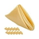 thumbnail image 1 of Matsuzay Servilletas de tela elegantes y duraderas de 20 piezas para un toque de elegancia servilletas de cuadradas Kits de decoración para fiestas oro, 1 of 6
