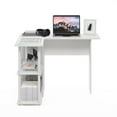 thumbnail image 4 of Pemberly Row Contemporary L-Shape Desk with Bookshelf in White, 4 of 6