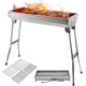thumbnail image 1 of Asador De Carbón Premium Portátil - Parrilla Plegable De Acero Inoxidable Para Carne Asada - Fácil De Limpiar Y Transportar, 1 of 6