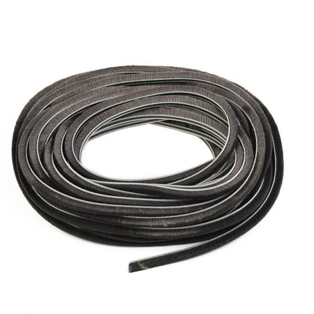 

10m Draught Excluder Brush Casement Pile Seal Strip Door Weatherstrip 5mm*6mm