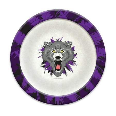 

Ecoware Bowl - Wolf from Deluxebase. Animal dinnerware eco-friendly bowl for kids made from bamboo and bio-based materials