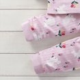 thumbnail image 6 of NOLDARES Toddler Kids Little Girls Boys Loungewear Graphics Print Pajamas Sleepwear Pjs Set,B003-Pink, 6 of 6