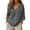A1 Dark Gray, variant on Womens Boho Tops Pullover Shirt Tunic Tops Spring Shirt Lightweight Plain Blouses Office Blouses V Neck Flowy Shirts Summer Blouses Beach Tops Comfy Casual Blouses Basic Blouses Green 5Xl