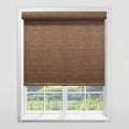 thumbnail image 5 of Chicology Snap-N'-Glide Cordless Roller Shade, Felton Truffle (Natural Woven) 37"W X 72"H, 5 of 9