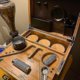 thumbnail image 4 of Caja de almacenamiento de bambú con bandeja extraíble Caja de almacenamiento de madera con divisor extraíble y cerradura mt, 4 of 5