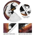 thumbnail image 2 of FMSHPON Happy Halloween Xmas Christmas Tree Skirt Stand Mat for Holiday Party Decoration Indoor Outdoor 36 inches, 2 of 6