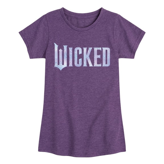 Wicked: Part 2 - Wicked 2 Sparkle Logo - Youth Girls Short Sleeve T-shirt