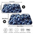 thumbnail image 3 of Fotbe Blueberry Car Windshield Sunshade | Sun Visor Protector Front Window Shade, Keeps Out UV Rays, Keeps Your Vehicle Cool-Medium, 3 of 7